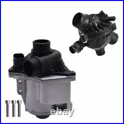 Water Pump Kit Thermostat For 08-17 BMW X1 X3 X4 X5 X6 135I 335I 335XI 535I 640I