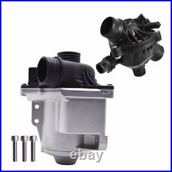 Water Pump Kit Thermostat For 08-17 BMW X1 X3 X4 X5 X6 135I 335I 335XI 535I 640I