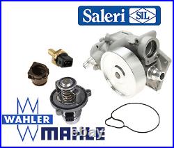 Water Pump Thermostat Sensor Plug Kit OE Saleri Mahle BMW 550 650 750 B7 X5 X6