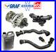 Water Pump & Thermostat + Upper Lower Hose Sensor Coolant Kit OES For BMW E39 5
