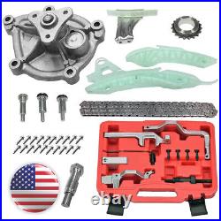 Water Pump With Gasket Timing Chain Kit Tool For Mini Cooper Paceman 1.6L DOHC