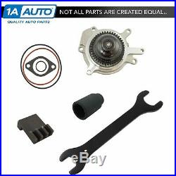 Water Pump with Flywheel Lock, Socket, Fan Wrench Tool for Chevy 6.6L Duramax